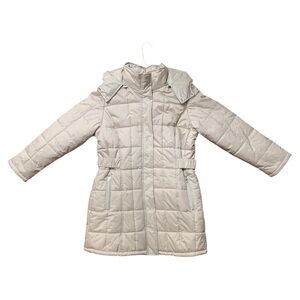 *Cozy Wheat-Colored Puffer Coat - Size XL*